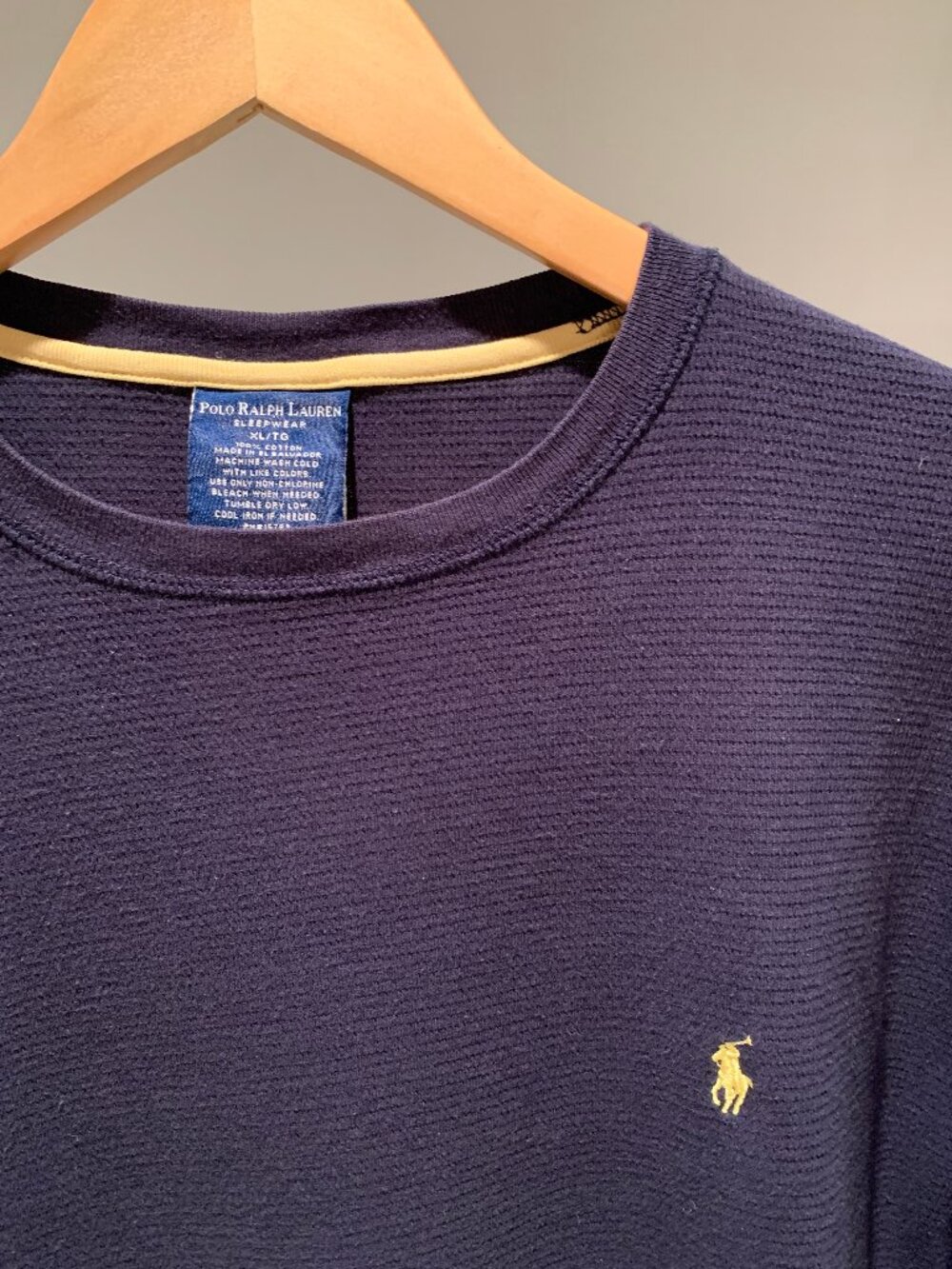 100% Cotton Polo Ralph Lauren Crew Neck Size XL